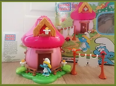 Mega Blocks The Smurfs Smurfette Lego House (completed)  • $30