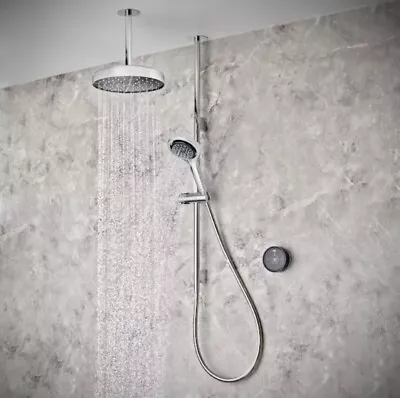 Mira Platinum Digital Shower Dual Outlet Ceiling Fed Low Pressure - 1.1981.011 • £895