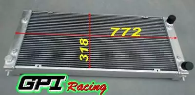 £150 • Buy Vw Golf Gti/jetta Mk2/a2 1.6d/1.8/2.0 Gas Na 8v/16v W/ac Type Aluminum Radiator