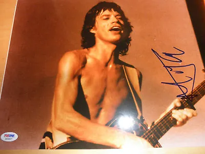 Mick Jagger Signed 11x14 Photo Psa/dna! Acoa Loa Rolling Stones Autographed • $2499.99