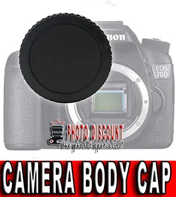 Body Cap Body Cap Body Cap Camera Fits Canon Eos 1300d 2000d 4000d 90d 5d • £7.17