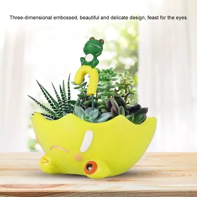 Creative Resin Flowerpots Plant Flower Pot Umbrella Shape Home Decoration New RE • £15.49