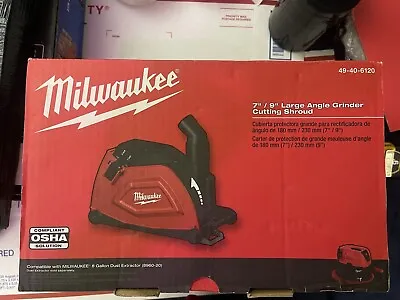 Milwaukee 49-40-6120 7 /9  Large Angle Grinder Cutting Shroud  • $99