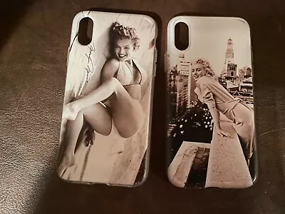 Marilyn Monroe Apple IPhone XR Phone Case Lot Of 2  • $30