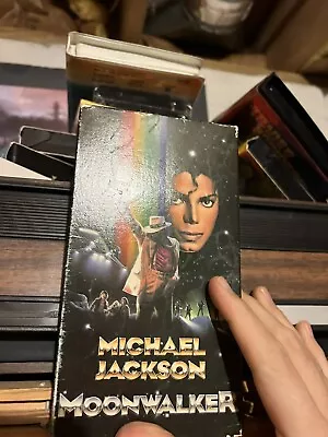 Michael Jackson - Moonwalker (VHS 1989) • $4.75