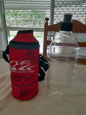 Holden Racing Team HRT Drink Bottle Carry Cooler Bag + Bottle...With Signatures  • $30