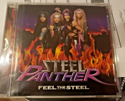 STEEL PANTHER-Feel The Steel-2009 CD JAPANESE W/ OBI ENHNACED VIDEO CD • $14.77