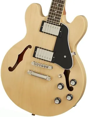 Epiphone By Gibson ES-339 Natural Electric Guitar Semi-Aco With Soft Case • $525.57