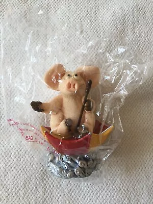 Piggin Weather Collectible Ornament Original Packaging~New~Freepost • £16.99