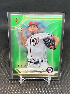 2018 Topps Triple Threads Max Scherzer #31 Green /259 | New York Mets • $2.75