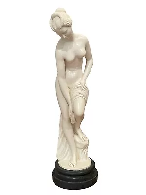 Vintage A. Santini Classic Figure  The Bather  Venus Nude Woman Sculpture Italy • $89.95