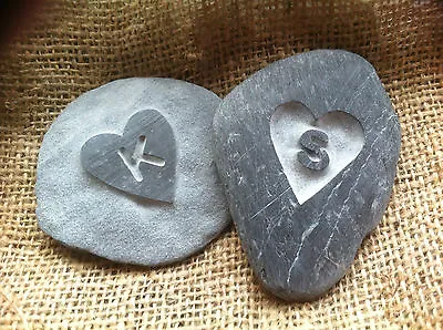 £7.50 • Buy Hand Made Cornish LOVE Pebble, A Perfect Gift For Godparents, Godmummy Daddy
