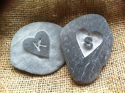 £7.50 • Buy Hand Made Cornish LOVE Pebble, A Perfect Gift For Godparents, Godmummy Daddy