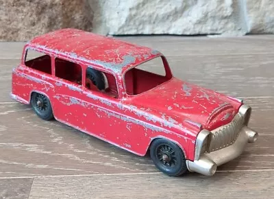 Vintage 1950's Metal Toy Car - Hubley Toys Red Studebaker Station Wagon 9  • $19.98