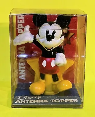 Vintage Disney Full Body Mickey Mouse Star Car Antenna Topper New In Box W/cord • $14.99
