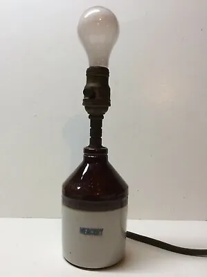 Vintage Collectible Mercury Whiskey Jug Lamp • $12