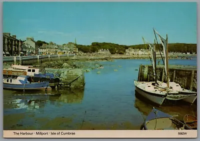 The Harbour Millport Isle Of Cumbrae Scotland Postcard • £5