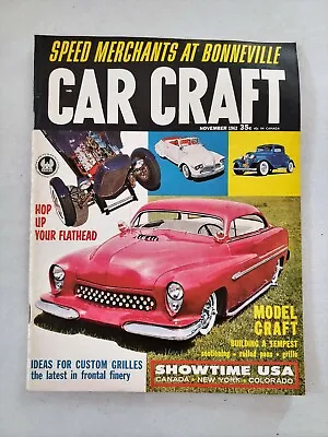 $5.99 • Buy Car Craft Magazine November 1962 Bonneville Model Flathead