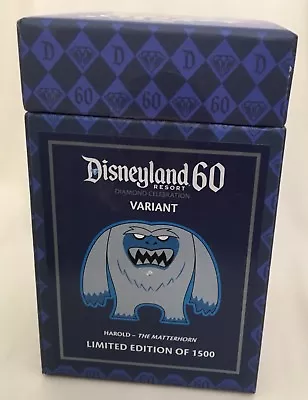New Sealed Disney Park Starz 60th Matterhorn Yeti Vinylmation LE Figure • $34.99