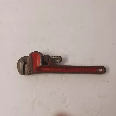 Vintage CRAFTSMAN 8  Heavy Duty Adjustable Pipe Wrench USA • $12