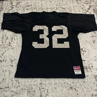 MARCUS ALLEN VTG 80s Sand Knit Sewn #32 Los Angeles Raiders Jersey MADE IN USA • $70