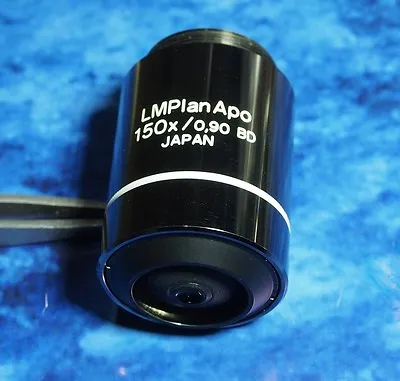 Olympus LMPlanApo 150x/090 BD  Microscope Objective - GREAT APO Objective JAPAN • $1390