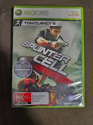 Tom Clancy's Splinter Cell Conviction XBOX 360 Microsoft COMPLETE W/ Manual PAL • $9.50