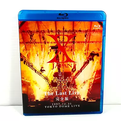 X Japan The Last Live 31 December 1997 Tokyo Dome First Press Blu-Ray DVD • $195.05