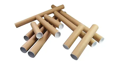£6.45 • Buy STRONG CARDBOARD POSTAL TUBES A0 A1 A2 A3 A4 IN 50mm & 44.5mm WITH END CAPS