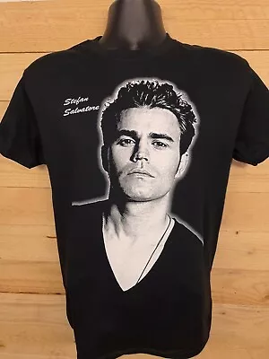 Stefan Salvatore Vampire Diaries Tv Unisex Black Tshirt • £12.99