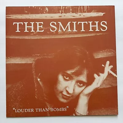 RARE 1987 VTG Original THE SMITHS — LOUDER THAN BOMBS Record Flat PROMO POSTER • $84.30