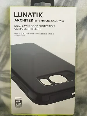 $5.39 • Buy LUNATIK ARCHITEK: Dual Layer Drop Protection Case For Samsung Galaxy S6 - Black