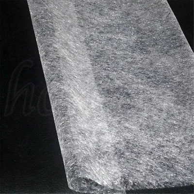 £2.90 • Buy 100CM Double Sided Fusible Interfacing Fabric Buckram Tape Non-woven DIY Cloth