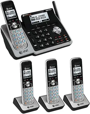 AT&T TL88102 2-line 4 Handset Answering System With Dual Caller ID/Call Waiting • $159.99