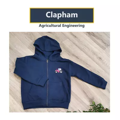 Born To Farm Tractor Zip Hoodie - Childs • £19.50