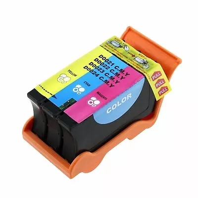 $4.99 • Buy 1PK Series 21 22 23 24 Color Ink Cartridges For Dell P513w V515w V313 V313w