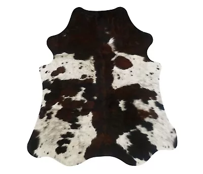 Natural Cow Hide  Rug Leather Carpet Skin Small Trii Colour • £155