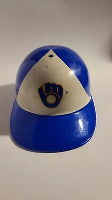 Milwaukee Brewers Vintage 1969 Plastic Batting Helmet Hat Cap MLB Baseball • $22.95