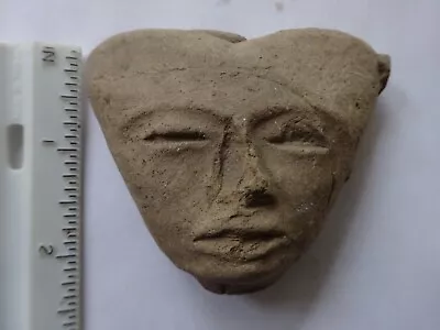 Pre-Columbian Mayan Artifact - Head NO RESERVE!! (# 008) 300-900 AD • $40