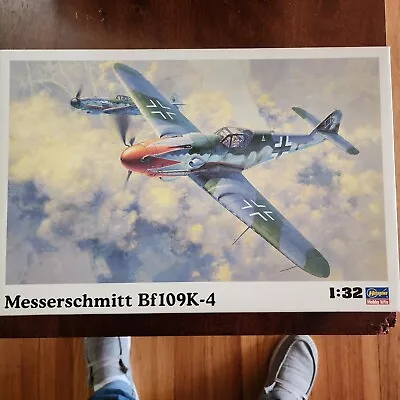 1/32 Hasegawa Messerschmitt Bf-109k-4 + Extras • $75