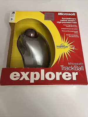 Microsoft Trackball Explorer Mouse D68 00007 • $100