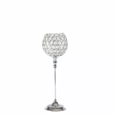 Crystal Globe Candle Holder H43cm • £19.99