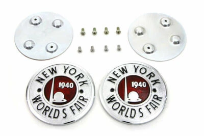 $60.84 • Buy World's Fair Tank Emblem Set For Harley Davidson By V-Twin