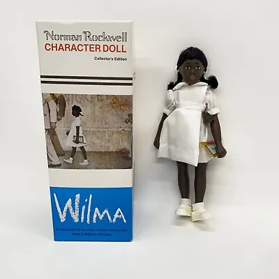 $89.95 • Buy Norman Rockwell Character Doll Wilma 10.5  Handcrafted Collector's Edition #3803