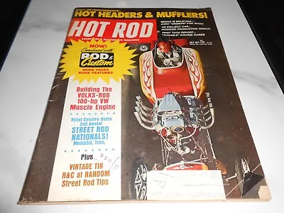 Hot Rod July 1971 Volks-Rod 2nd Street Rod Nats Zany Zingers Dodge Demon • $4
