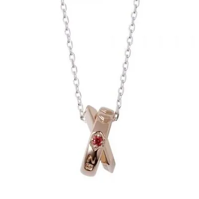 $192 • Buy NEW Evangelion X THE KISS Unit 02 Asuka Langley Necklace Pendant Silver