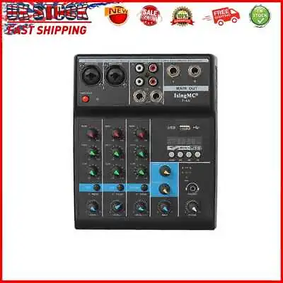 £27.52 • Buy Wireless 4-channel Audio Mixer Bluetooth-compatible USB Sound Mixing (EU)