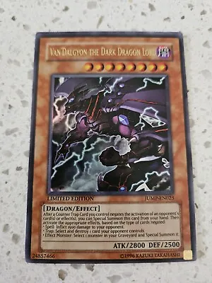 Van'Dalgyon The Dark Dragon Lord - JUMP-EN023 - Near Mint NM - Ultra Rare - Lmtd • $6