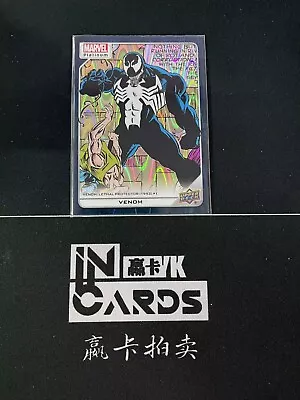 2024 Upper Deck Marvel Platinum #124 Venom Teal Wave 215/799 爆 • $1