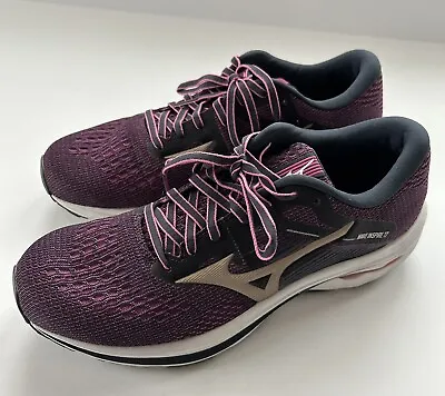 Mizuno Wave Inspire 17 Running Shoes Sneakers Women's Size 11 Purple Exc. Cond • $24.99